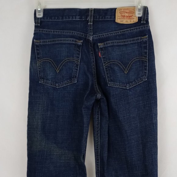 Levi 550 Relaced Fit Washed Out Jeans 28/28 - Picture 4 of 10